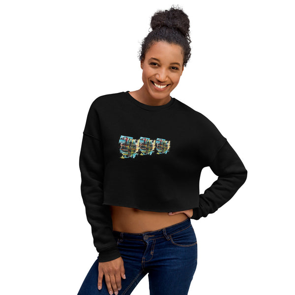 Three Spheres Crop Sweatshirt